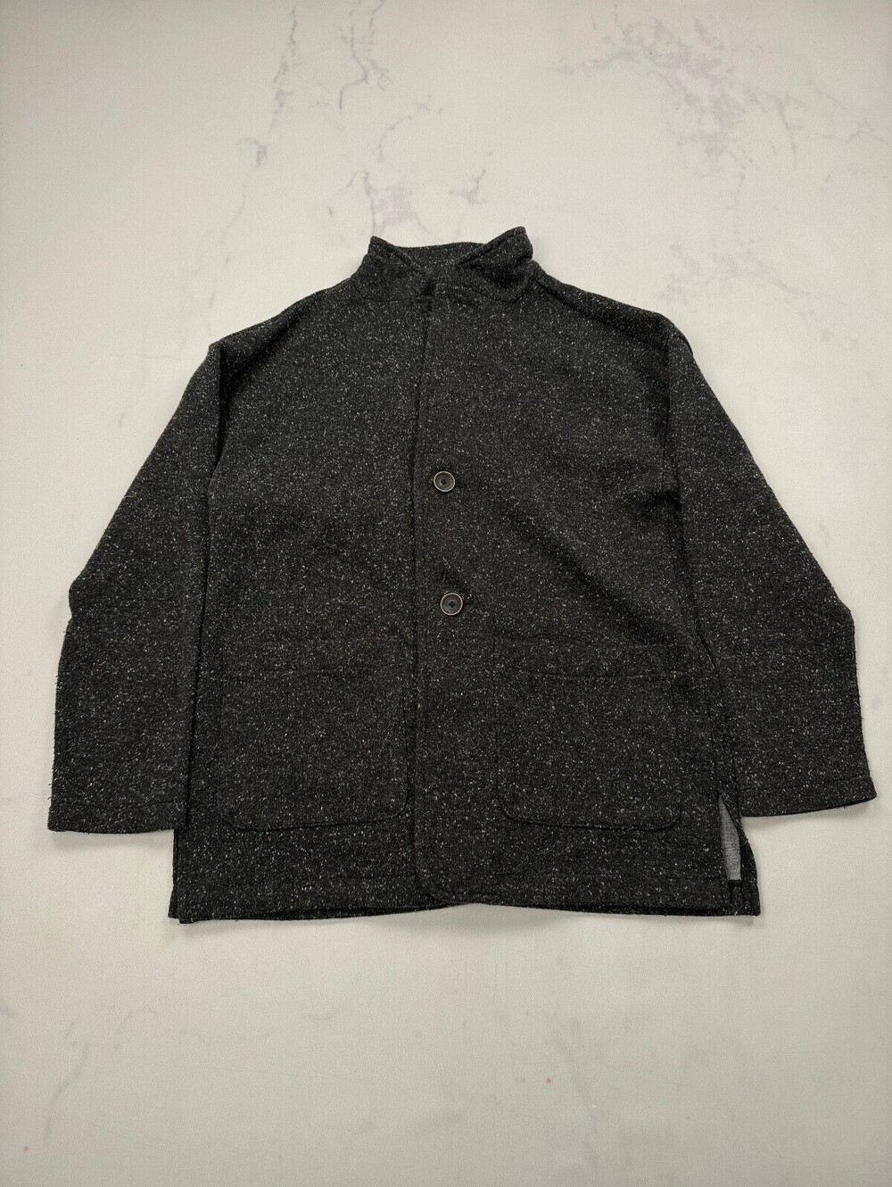 Zara The Knitwear Jacket Black 90s Tailored - Boys 11-12